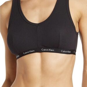 Calvin Klein Black Sports Bra